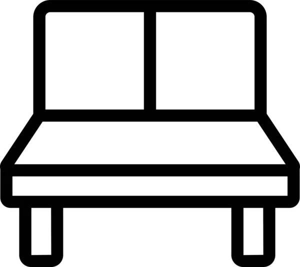 Лавка Різних Меблів Значок — стоковий вектор