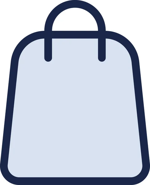 Comprar Bolsa Comercio Electrónico Icono Estilo Filledoutline — Vector de stock