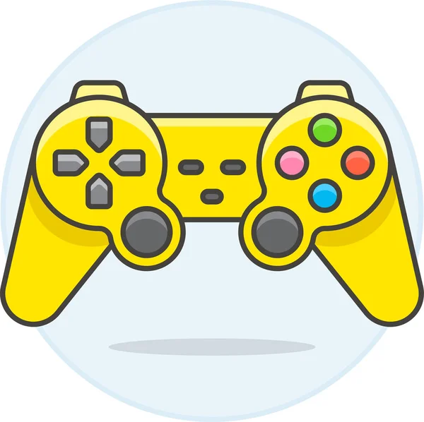 Icono Del Controlador Consolas Analógicas Categoría Gamesgaming — Archivo Imágenes Vectoriales