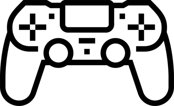 Video Play Geek Icono — Archivo Imágenes Vectoriales