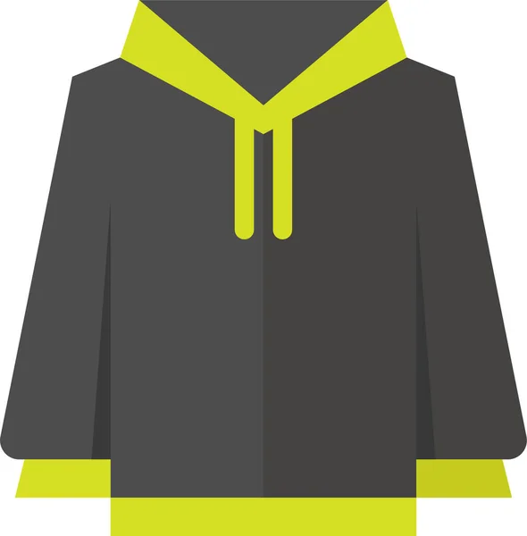 Kleding Kleding Mode Icoon Platte Stijl — Stockvector