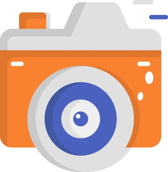 Camera Hobby Foto Icoon — Stockvector