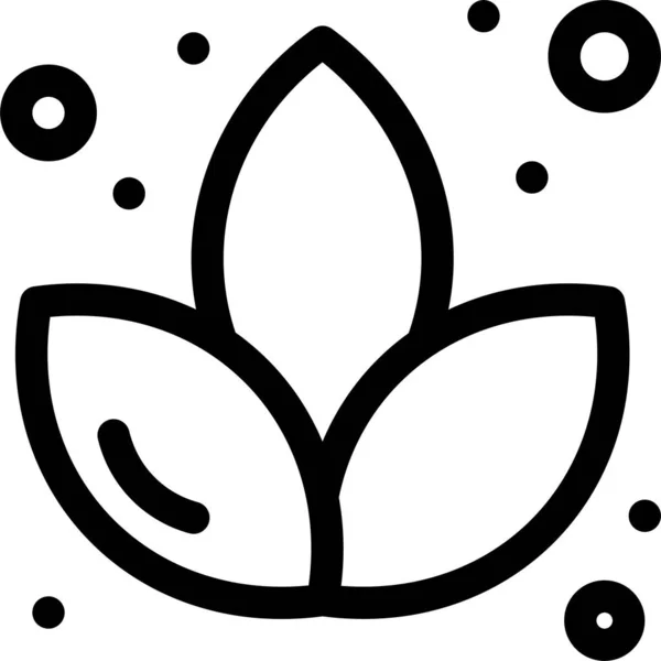 Іконка Квіткового Лотоса Сауни — стоковий вектор