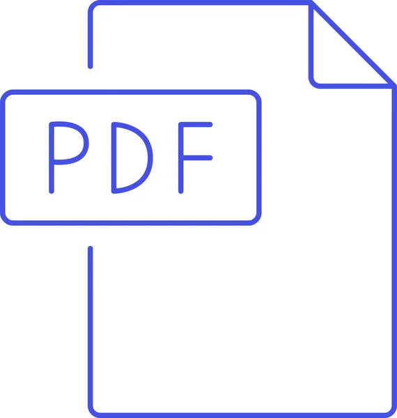 Acrobat Documento Adobe Icono — Vector de stock