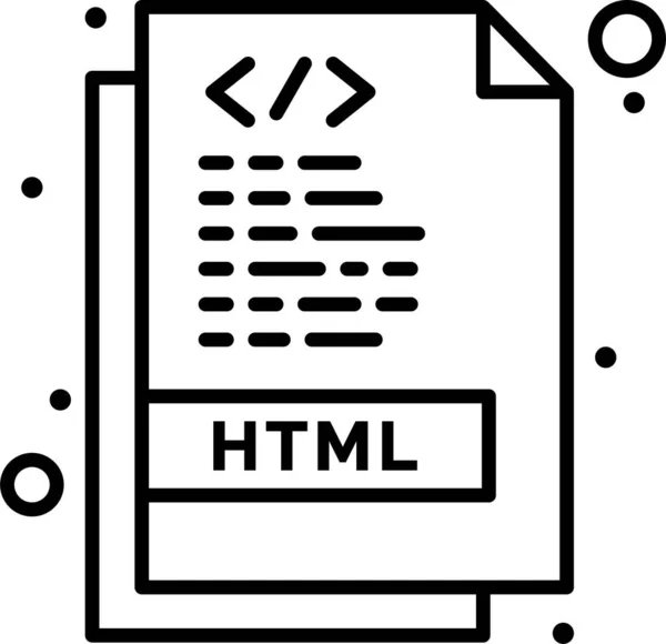 Seite Html Kodierungssymbol — Stockvektor