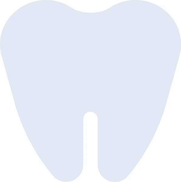 Icono Salud Del Dentista Dental Estilo Plano — Vector de stock