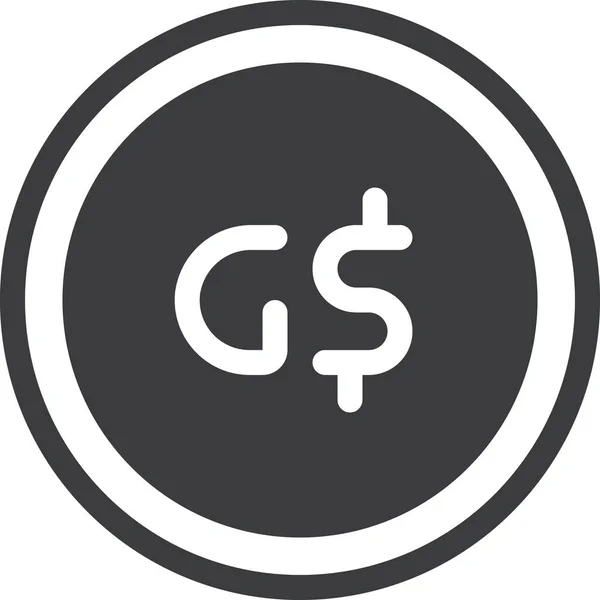 Exchange Guyanese Icon Badge Style — Stockový vektor
