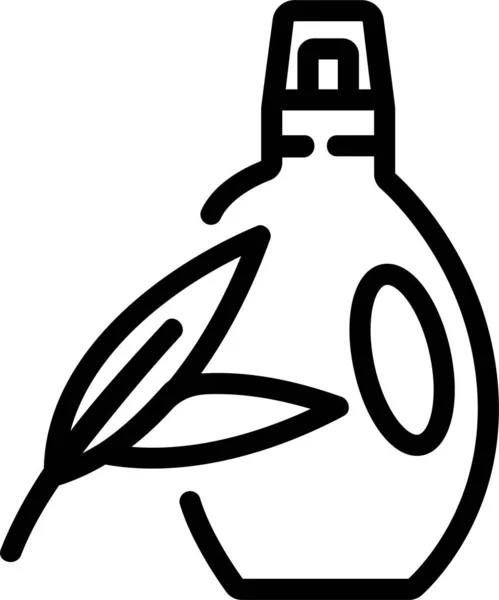 Flaska Grädde Tvättmedel Ikon — Stock vektor