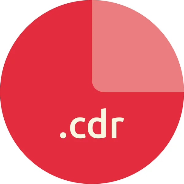 Cdr文件格式图标为扁平样式 — 图库矢量图片
