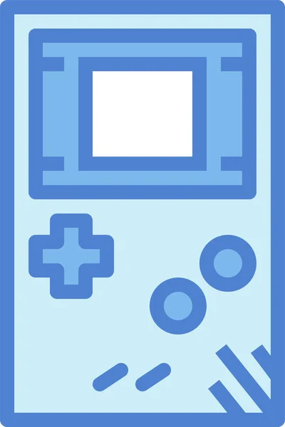 Console Game Gamer Icon Familyhome Category —  Vetores de Stock