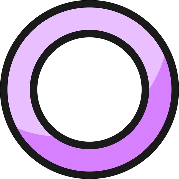 Εικονίδιο Orkut Στα Μέσα Κοινωνικής Δικτύωσης Στυλ Περίγραμμα — Διανυσματικό Αρχείο