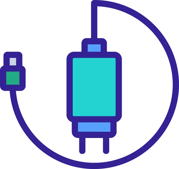 충전기 아이콘 — 스톡 벡터