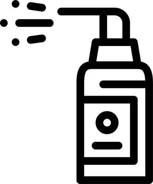 Flaschencreme Ausrüstung Symbol — Stockvektor
