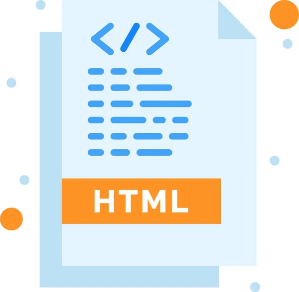 Página Ícone Codificação Html —  Vetores de Stock