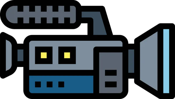 Иконка Пленки Фотокамеры Категории Электронных Приборов — стоковый вектор
