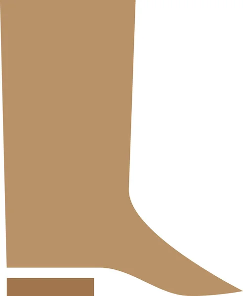 Autumn Boot Footcare Icon Filledoutline Style — Stock Vector