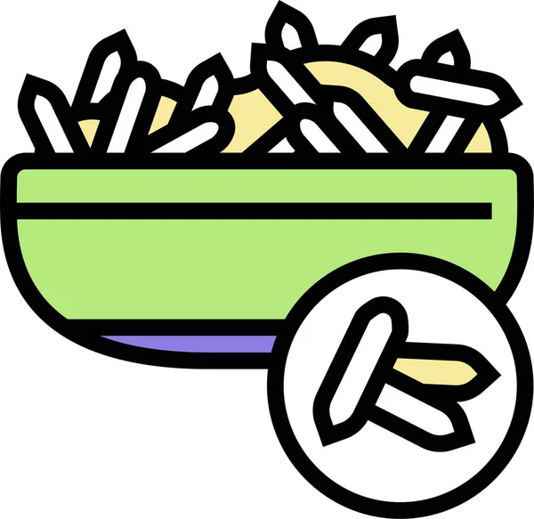 Rice Groats Icon — 스톡 벡터