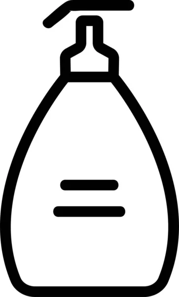 Aromatické Láhve Dekorativní Ikona — Stockový vektor