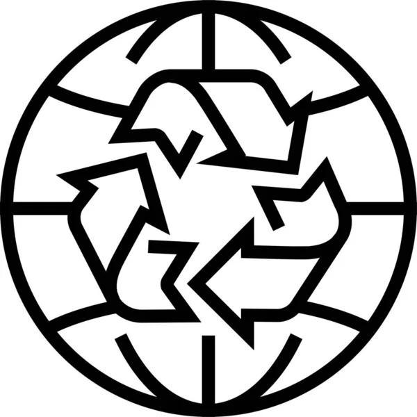 Environment Ecosystem Ecology Icon — Stock Vector
