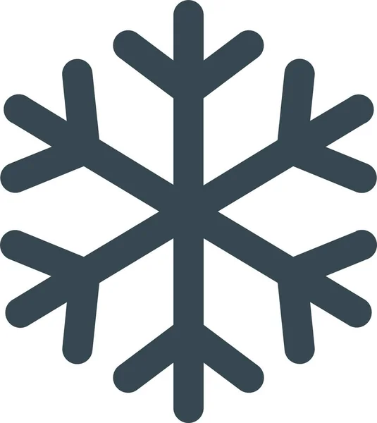 Іконка Холодного Лускатого Свята Заповненому Стилі — стоковий вектор