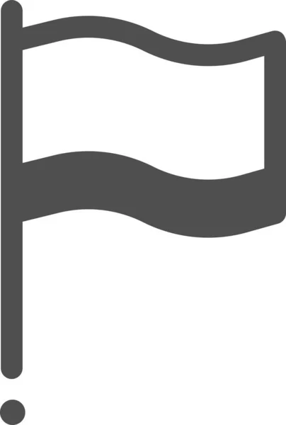 Ikona Vlajkové Stránky Sitemap — Stockový vektor