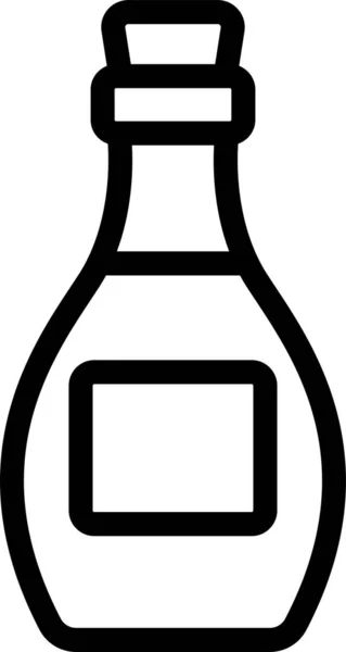瓶装食品图标 — 图库矢量图片