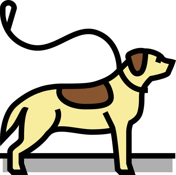 Hälla Hund Ikon — Stock vektor