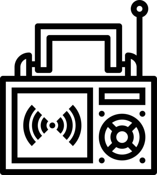 音声通信装置のアイコン — ストックベクタ