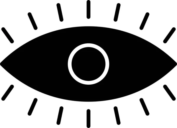 Design Oeil Yeux Icône — Image vectorielle