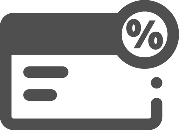 Koszyk Karta Kredytowa Online Ikona Zakupów — Wektor stockowy