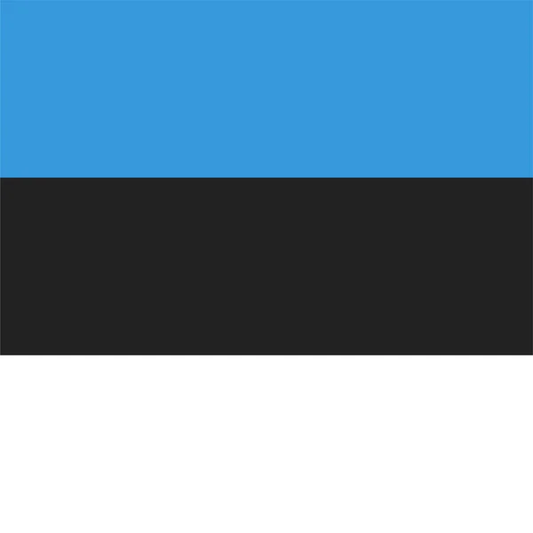 Эстонская Икона Плоском Стиле — стоковый вектор