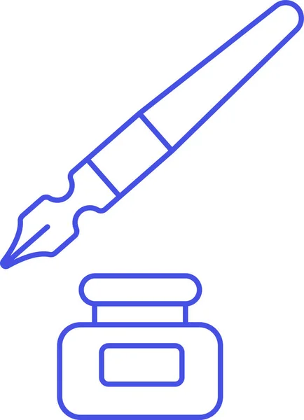 Tintenstift Symbol — Stockvektor