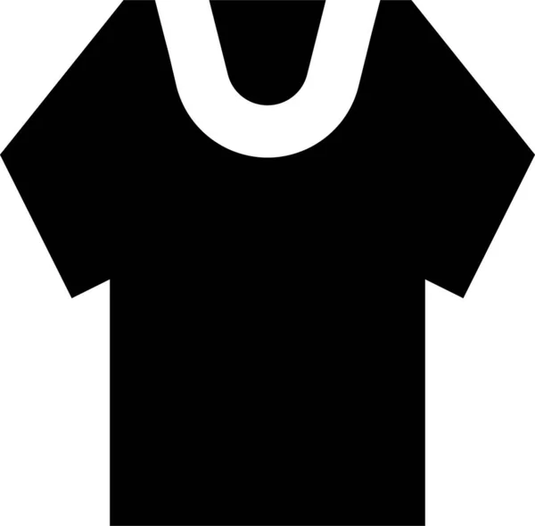ソリッドスタイルの布のファッションアイコン — ストックベクタ