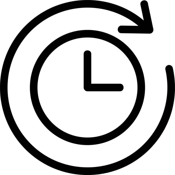 Calendrier Horloge Date Limite Icône Dans Catégorie Signsymbol — Image vectorielle