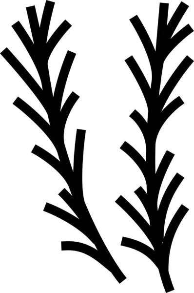 Значок Ароматерапии Имбирными Травами — стоковый вектор
