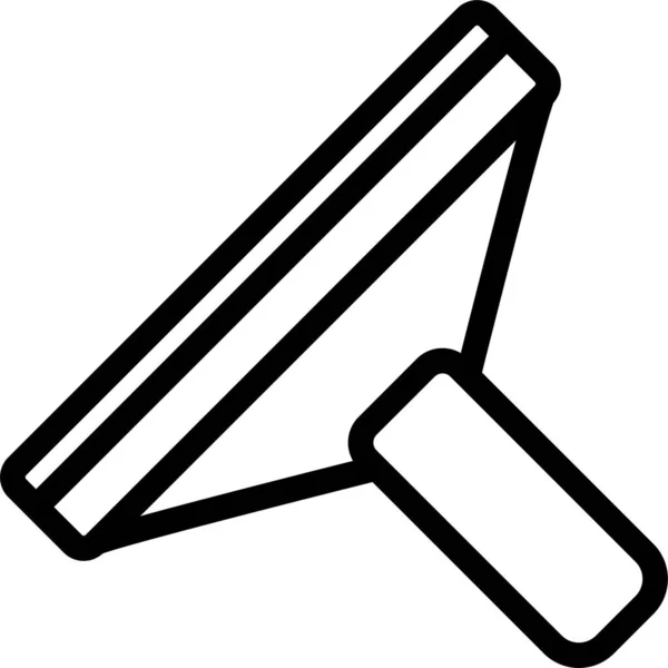 Limpieza Escalador Equipo Icono — Vector de stock