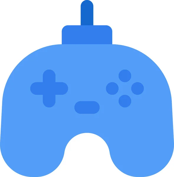 Console Controller Device Icon Flat Style — Stock Vector