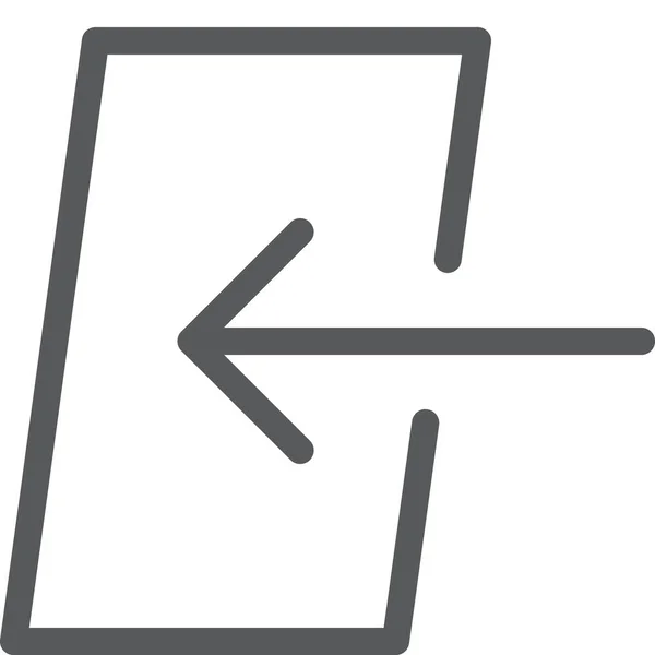 Arrow Decrease Icon Outline Style Stock Vector by ©iconfinder 469967106