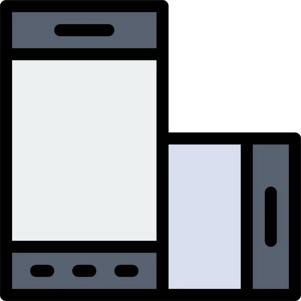 Ikona Telefonu Komórkowego Urządzenia — Wektor stockowy