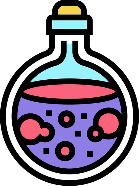 Love Potion Astrological Icon Filledoutline Style — Stock Vector