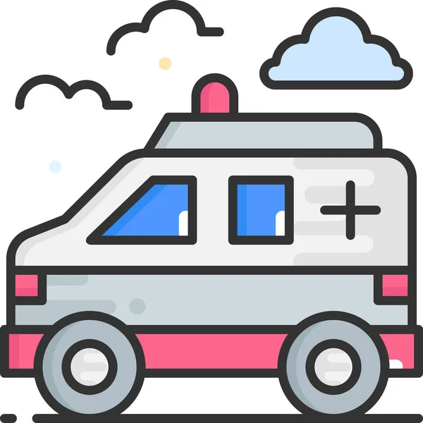 Hospital Medical Emergency Icon — 스톡 벡터