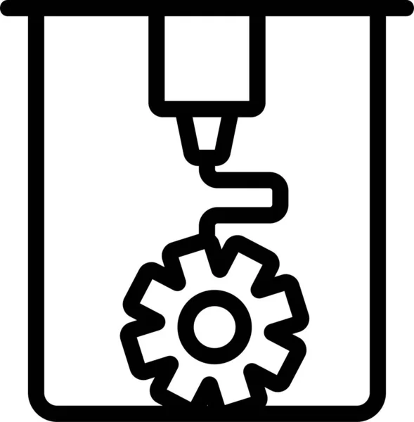 Ikon Elektronik Perangkat Detail - Stok Vektor