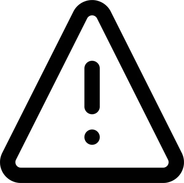 Warnhinweis Gefahrensymbol Signalsymbol Kategorie — Stockvektor