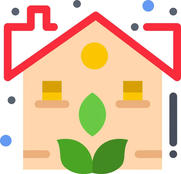 Estate Garden Plant Icon — Stock Vector