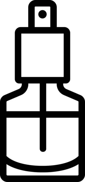 Bouteilles Aromatiques Icône Décorative — Image vectorielle
