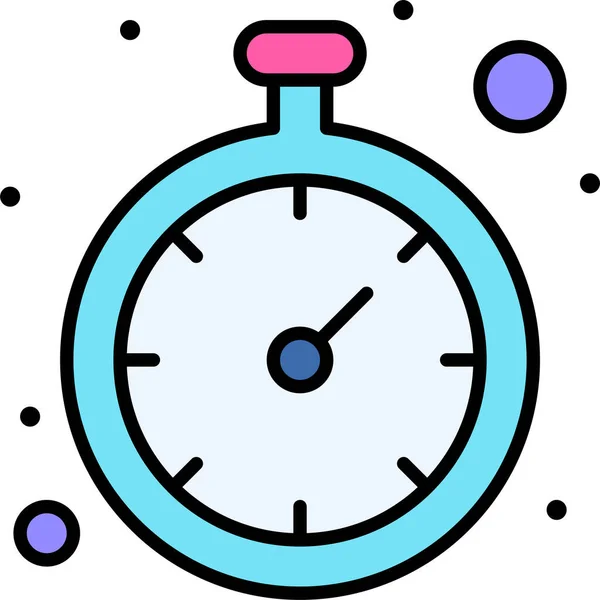 Horloge Date Heure Icône — Image vectorielle