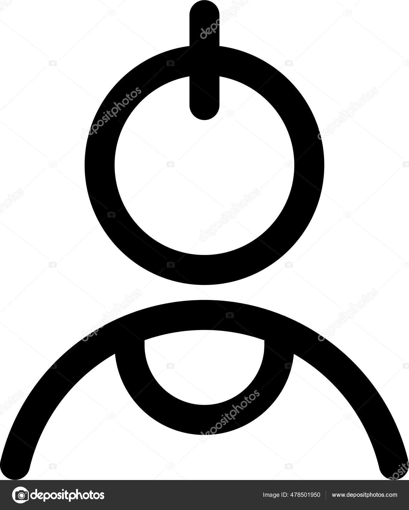 People Man Person Icon Outline Style Stock Vector by ©iconfinder 478501950