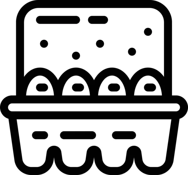 Иконка Приготовления Яиц — стоковый вектор