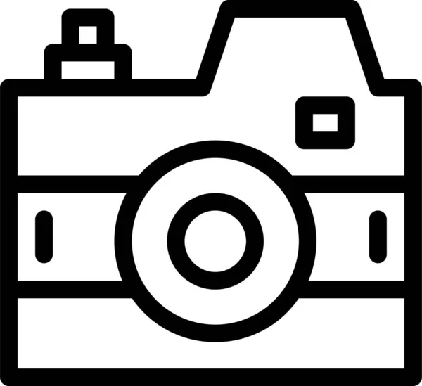 Camera Media Foto Pictogram Filmvideo Categorie — Stockvector