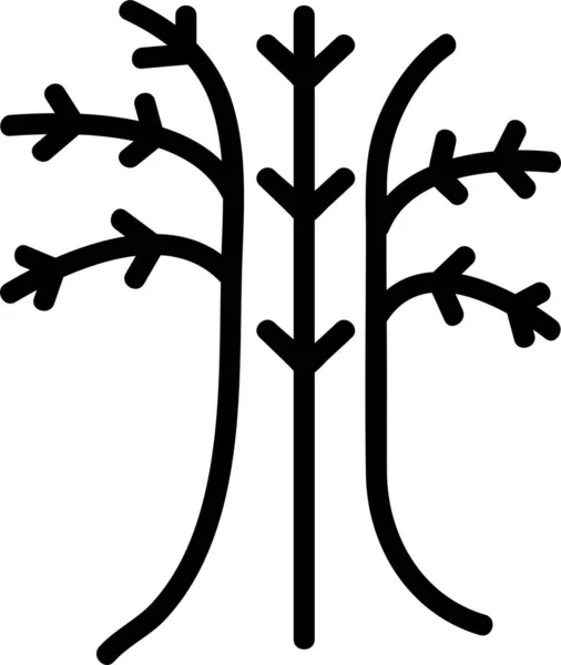Икона Цветения Укропа — стоковый вектор